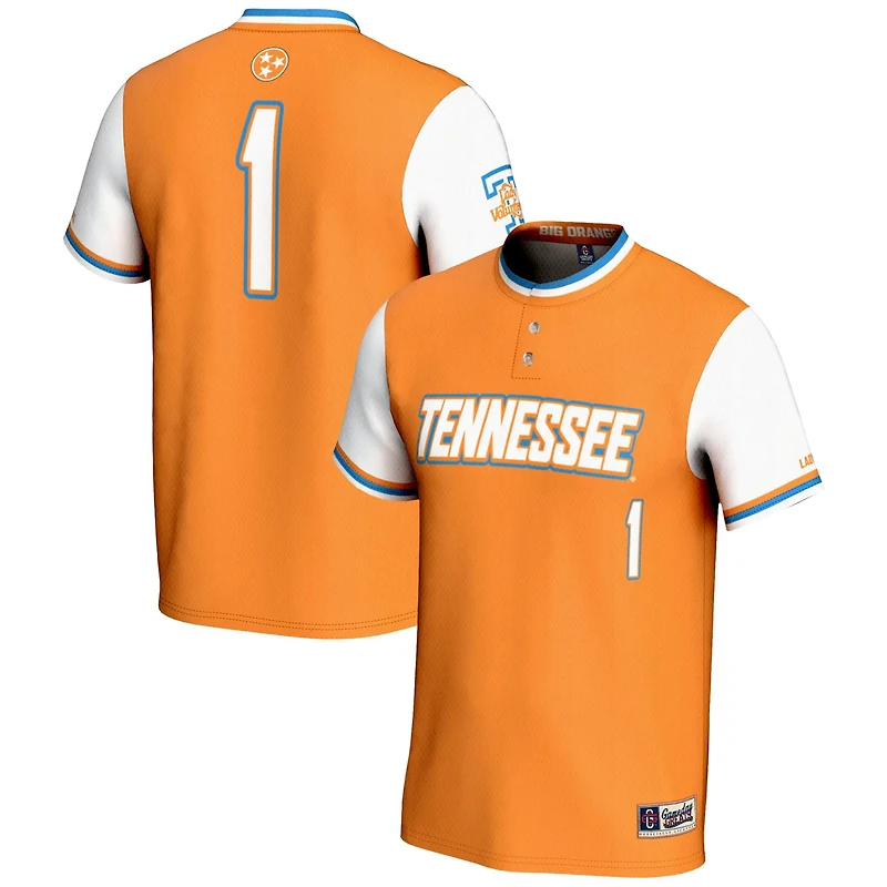 GameDay Greats 1 Tennessee Volunteers Lightweight Softball Jersey