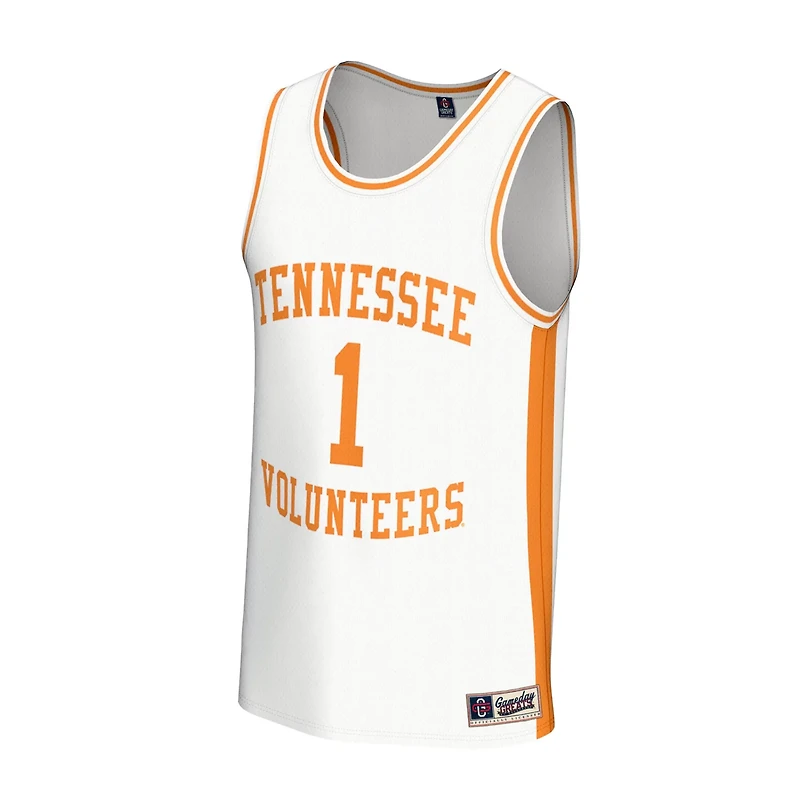 GameDay Greats 1 Tennessee Volunteers Lightweight Men's Basketball Fashion Jersey
