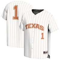 GameDay Greats 1 Texas Longhorns Lightweight Collegiate Baseball Fashion Jersey