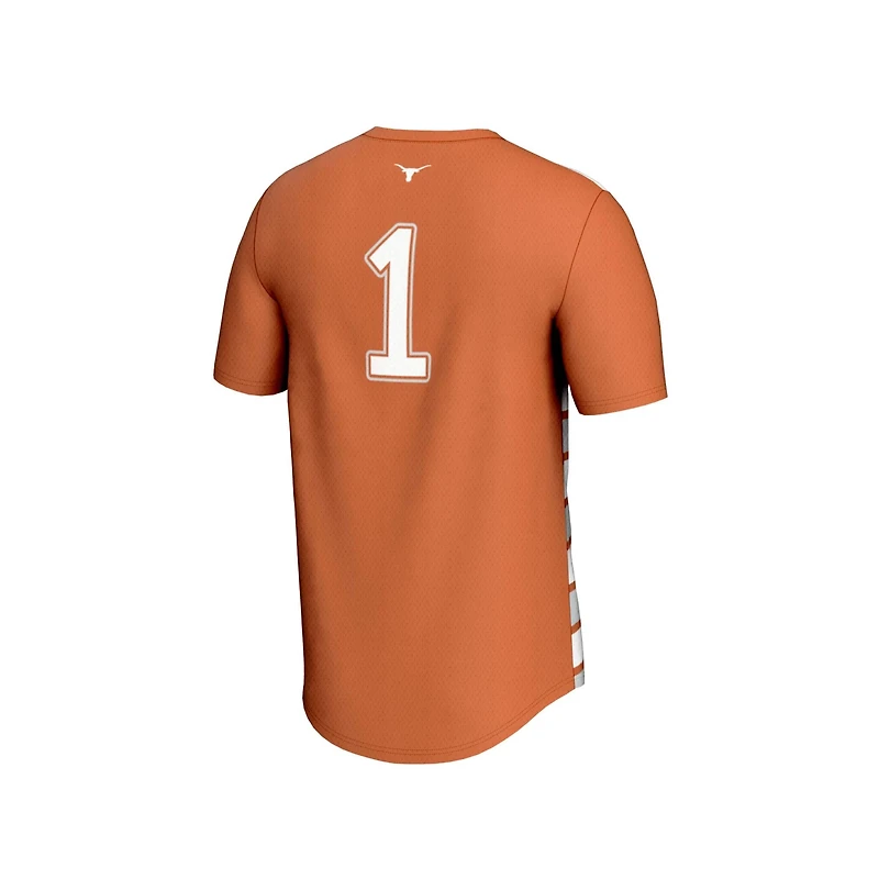 GameDay Greats 1 Texas Longhorns Lightweight Soccer Fashion Jersey