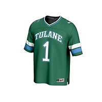 GameDay Greats 1 Tulane Wave Collegiate Football Fashion Jersey