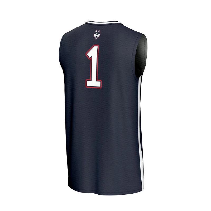 GameDay Greats 1 UConn Huskies Lightweight Collegiate Basketball Fashion Jersey
