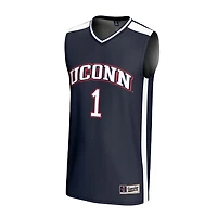 GameDay Greats 1 UConn Huskies Lightweight Collegiate Basketball Fashion Jersey