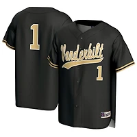 GameDay Greats 1 Vanderbilt Commodores Baseball Lightweight Fashion Jersey
