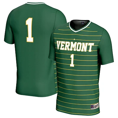 GameDay Greats 1 Vermont Catamounts 2024 NCAA Men's Soccer National Champions One-Star Lightweight Fashion Jersey