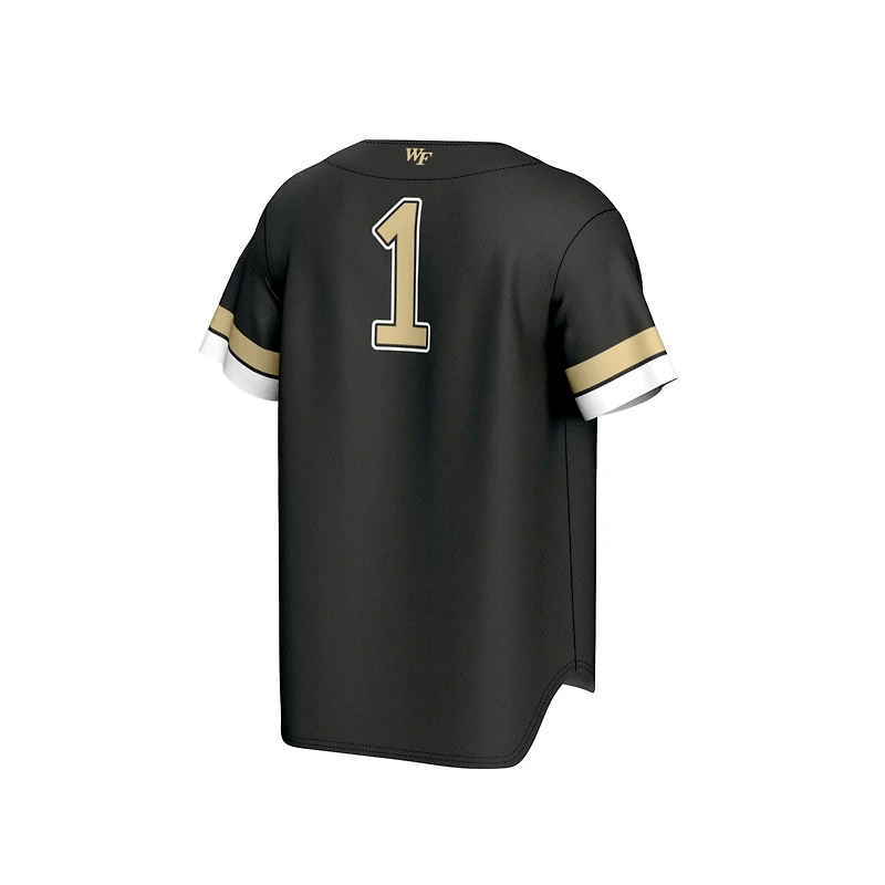 GameDay Greats 1 Wake Forest Demon Deacons Lightweight Collegiate Baseball Fashion Jersey