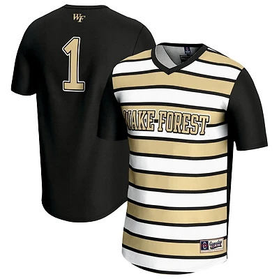 GameDay Greats 1 Wake Forest Demon Deacons Lightweight Soccer Fashion Jersey