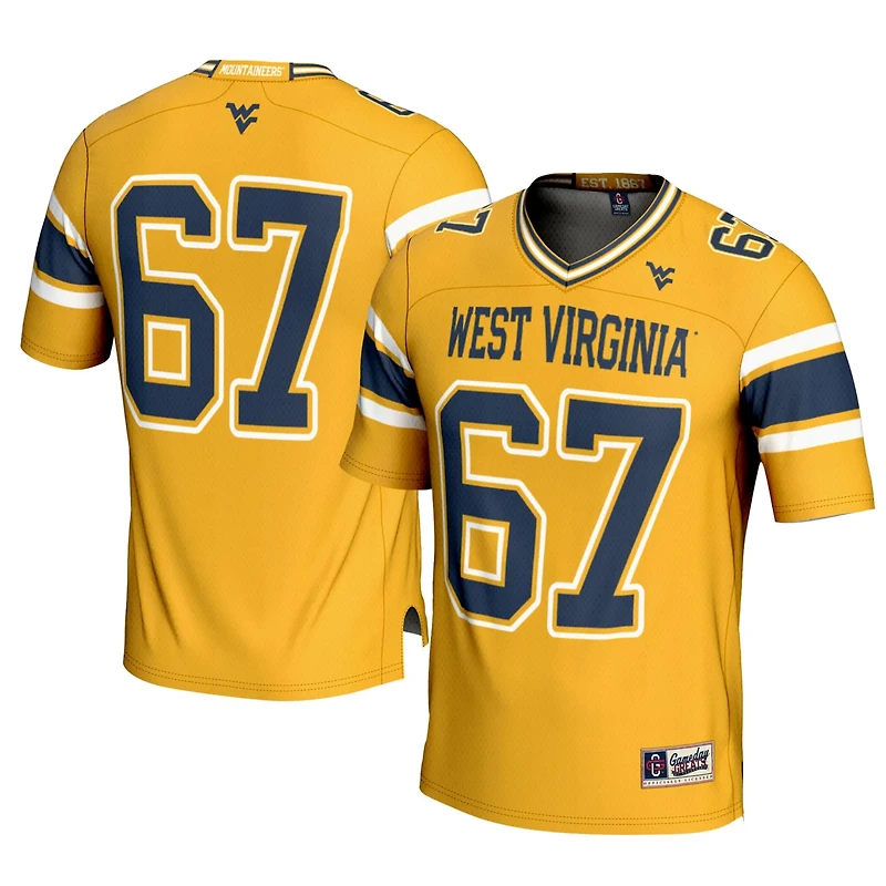 GameDay Greats 1 West Virginia Mountaineers Football Jersey