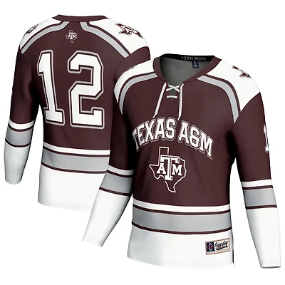 GameDay Greats 12 Texas AM Aggies Hockey Fashion Jersey