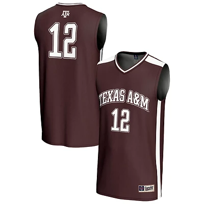 GameDay Greats 12 Texas AM Aggies Lightweight Basketball Fashion Jersey