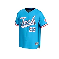 GameDay Greats 23 Louisiana Tech Bulldogs Lightweight Collegiate Baseball Fashion Jersey