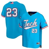 GameDay Greats 23 Louisiana Tech Bulldogs Lightweight Collegiate Baseball Fashion Jersey