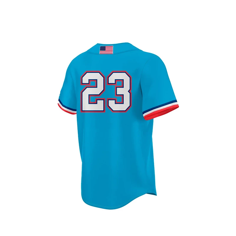 GameDay Greats 23 Louisiana Tech Bulldogs Lightweight Collegiate Baseball Fashion Jersey