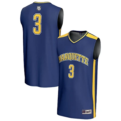 GameDay Greats 3 Marquette Golden Eagles Lightweight Basketball Fashion Jersey