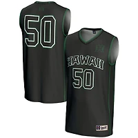 GameDay Greats 50 Hawaii Rainbow Warriors Lightweight Basketball Jersey