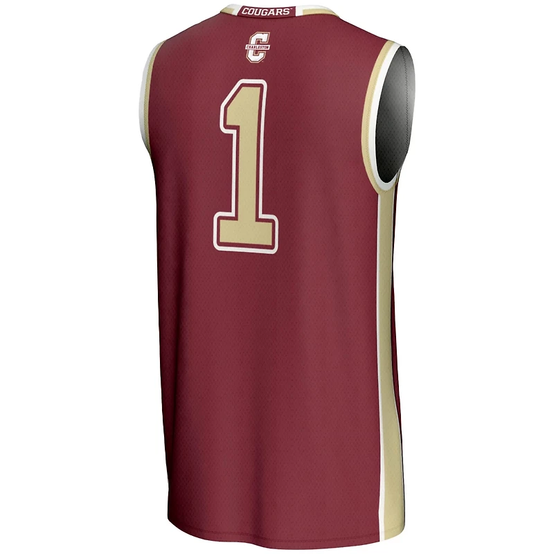 GameDay Greats Charleston Cougars 1 Basketball Jersey