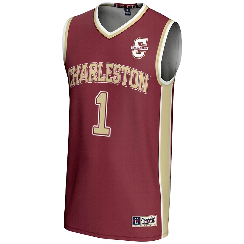 GameDay Greats Charleston Cougars 1 Basketball Jersey