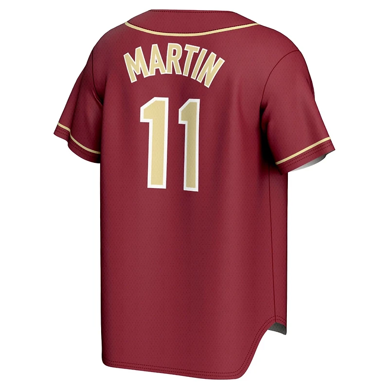 GameDay Greats Mike Martin Florida State Seminoles Lightweight Baseball Jersey