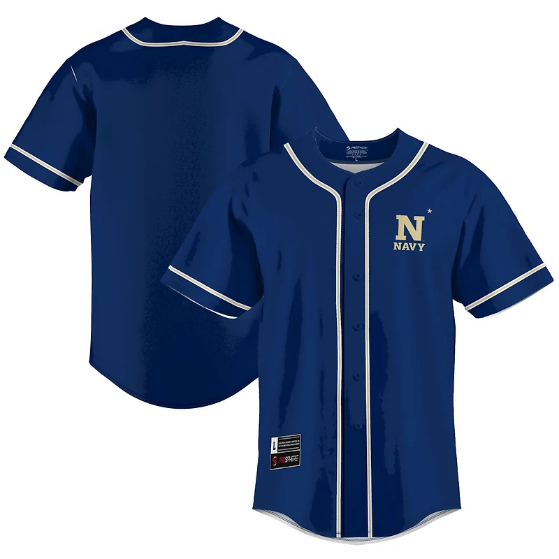 GameDay Greats Navy Midshipmen Lightweight Baseball Jersey