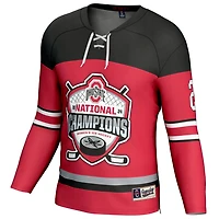 GameDay Greats Ohio State Buckeyes 2024 NCAA Women's Ice Hockey National Champions Fashion Jersey