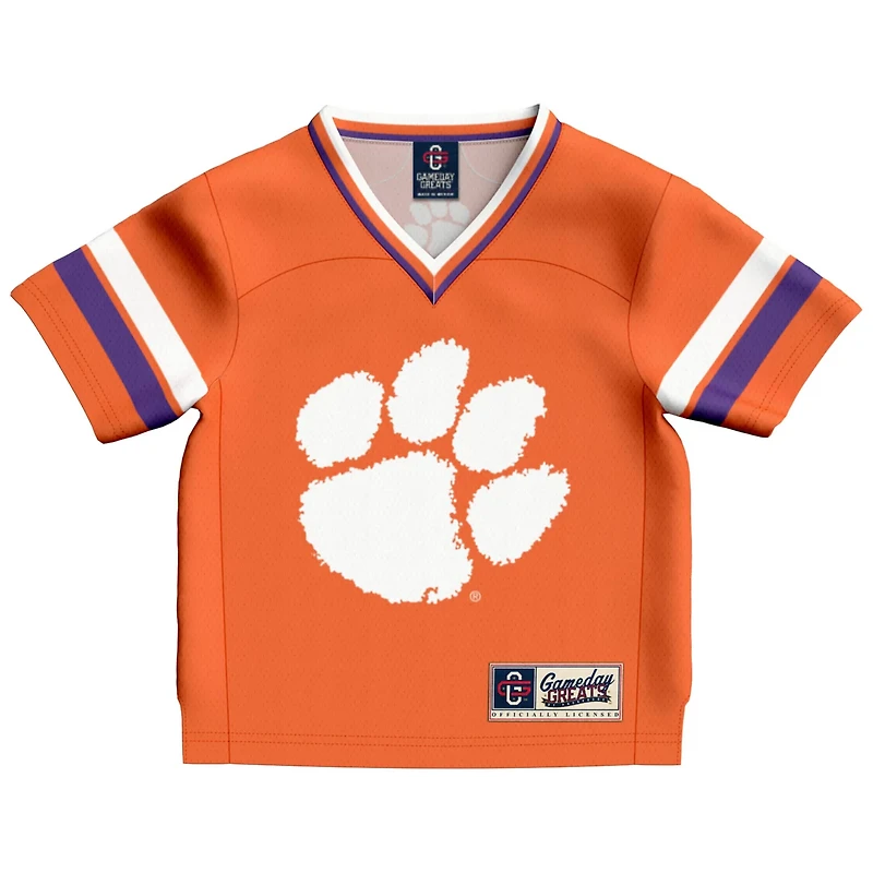Infant GameDay Greats 1 Clemson Tigers Lightweight Collegiate Football Fashion Jersey