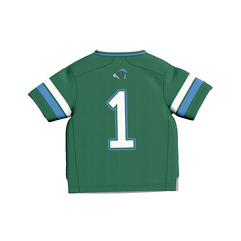 Infant GameDay Greats 1 Tulane Wave Football Fashion Jersey