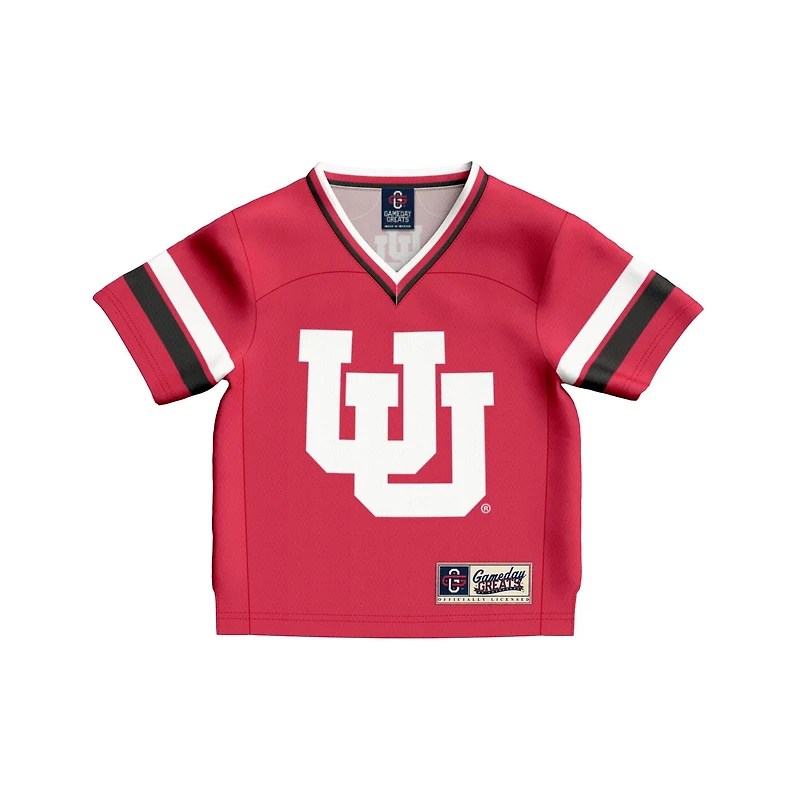 Infant GameDay Greats 1 Utah Utes Lightweight Collegiate Football Fashion Jersey