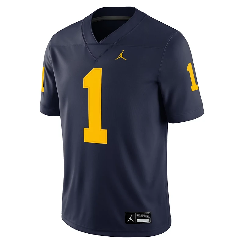 Jordan Brand 1 Michigan Wolverines Game Jersey
