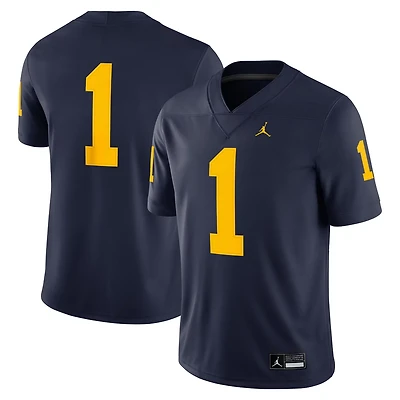 Jordan Brand 1 Michigan Wolverines Game Jersey