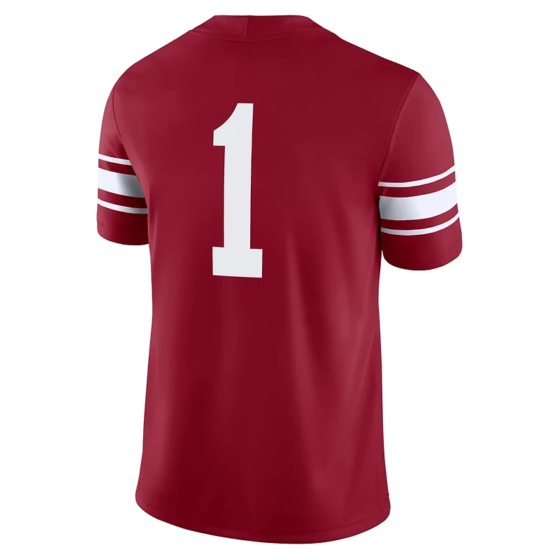 Jordan Brand 1 Oklahoma Sooners Throwback Alternate Game Jersey