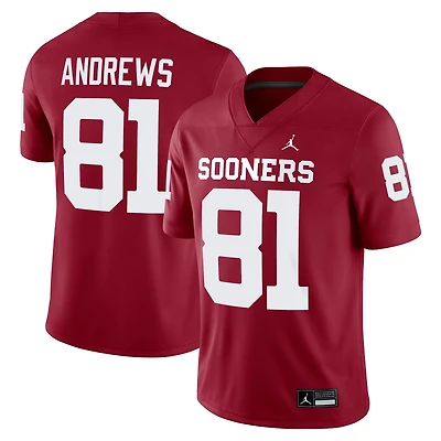 Jordan Brand Mark Andrews Oklahoma Sooners Alumni Player Game Jersey