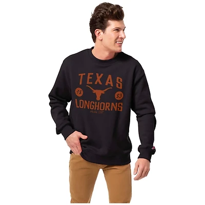 League Collegiate Wear Texas Longhorns Bendy Arch Essential Pullover Sweatshirt