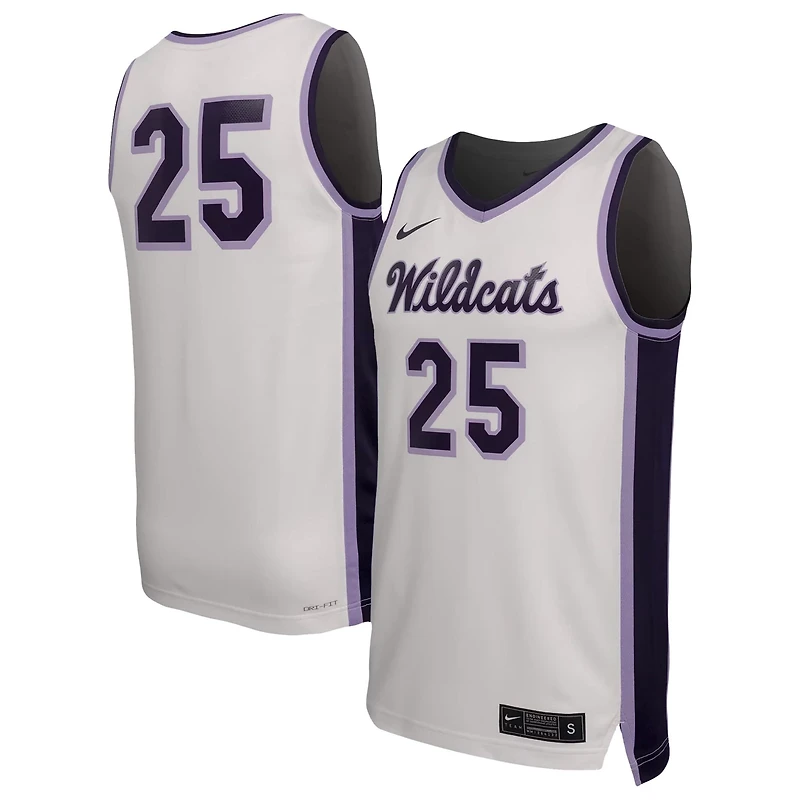 Men's Nike 25 Kansas State Wildcats Replica Basketball Jersey