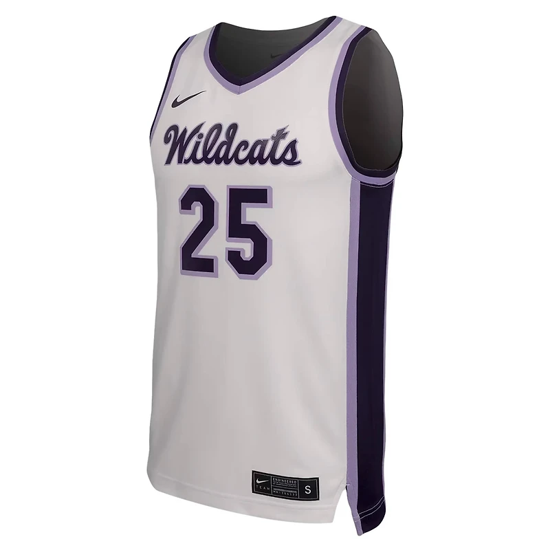 Men's Nike 25 Kansas State Wildcats Replica Basketball Jersey