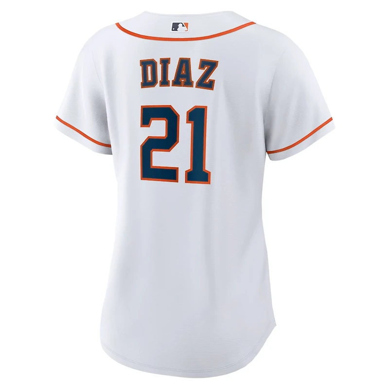 Men's Nike Yainer Diaz Houston Astros Home Replica Jersey