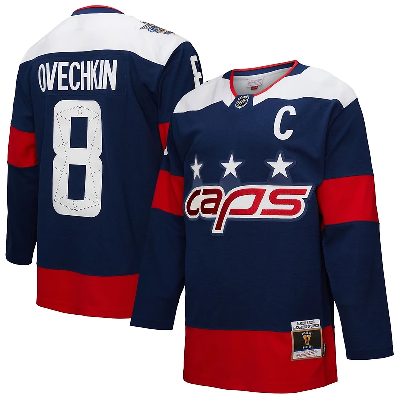 Mitchell  Ness Alexander Ovechkin Washington Capitals Power Play Jersey