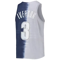 Mitchell  Ness Allen Iverson / Georgetown Hoyas Name Number Tie-Dye Tank Top