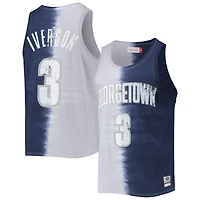 Mitchell  Ness Allen Iverson / Georgetown Hoyas Name Number Tie-Dye Tank Top