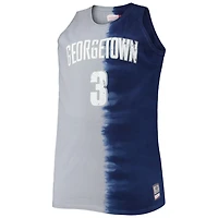 Mitchell  Ness Allen Iverson /Gray Georgetown Hoyas Big Tall Player Tie-Dye Jersey