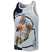 Mitchell  Ness Allen Iverson /Gray Georgetown Hoyas Sublimated Player Tank Top