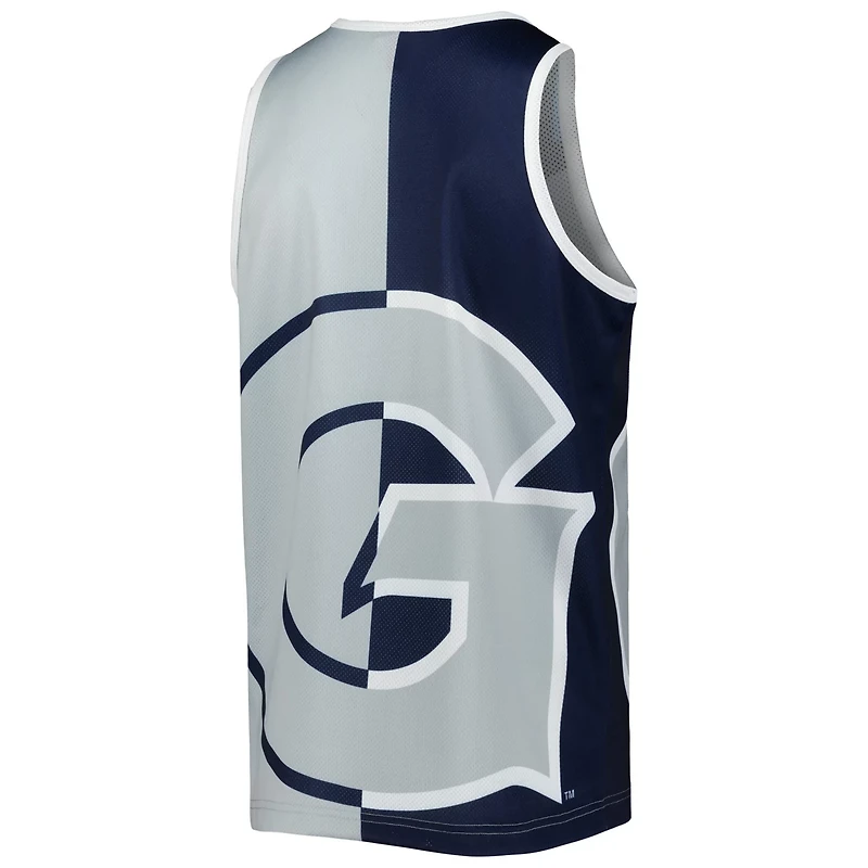 Mitchell  Ness Allen Iverson /Gray Georgetown Hoyas Sublimated Player Tank Top