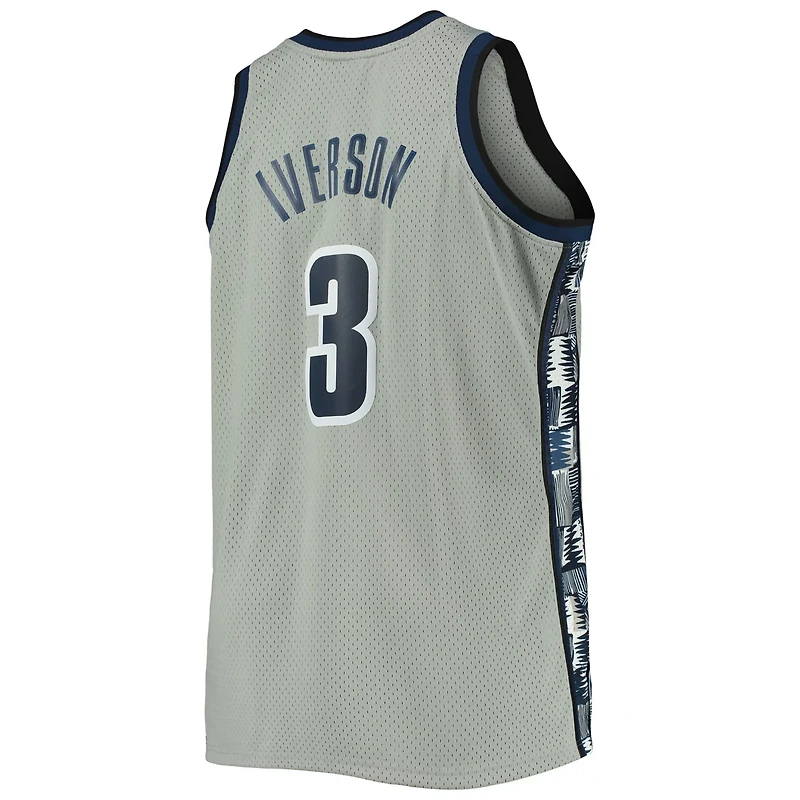 Mitchell Ness Allen Iverson Georgetown Hoyas Big Tall 1995/96 Replica Player Jersey
