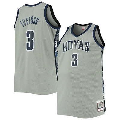 Mitchell Ness Allen Iverson Georgetown Hoyas Big Tall 1995/96 Replica Player Jersey