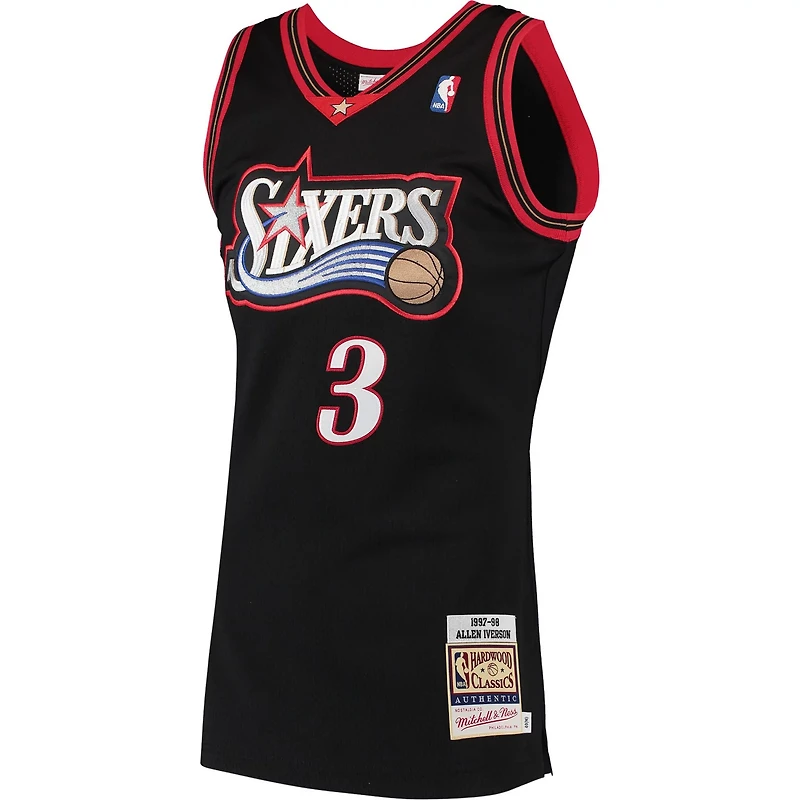 Mitchell  Ness Allen Iverson Philadelphia 76ers 1997/98 Hardwood Classics Authentic Jersey