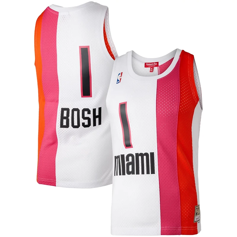 Mitchell Ness Chris Bosh Miami Heat Hardwood Classics 2011/12 Swingman Jersey