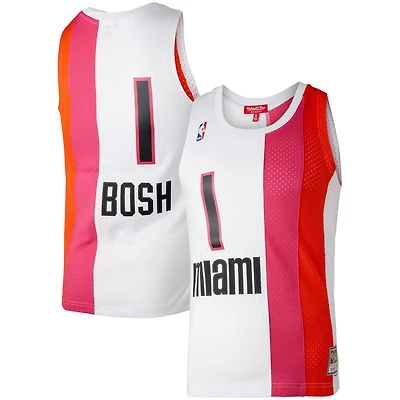 Mitchell  Ness Chris Bosh Miami Heat Hardwood Classics 2011/12 Swingman Jersey