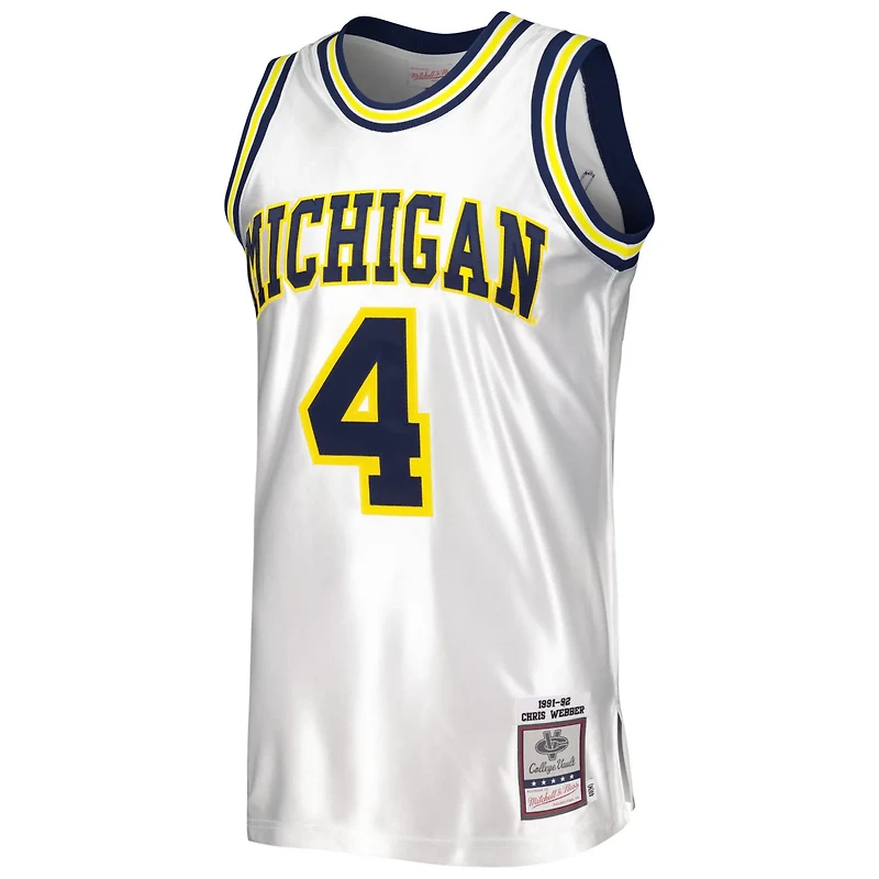 Mitchell  Ness Chris Webber Michigan Wolverines 1991/92 Authentic Jersey
