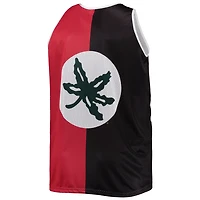 Mitchell  Ness Eddie George /Scarlet Ohio State Buckeyes Sublimated Player Big Tall Tank Top