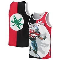 Mitchell  Ness Eddie George /Scarlet Ohio State Buckeyes Sublimated Player Tank Top