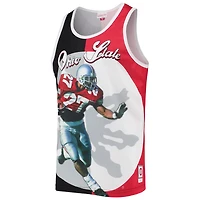 Mitchell  Ness Eddie George /Scarlet Ohio State Buckeyes Sublimated Player Tank Top